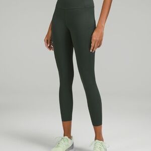 Lululemon Fast and Free High-Rise Tight 25" Smoked Spruce